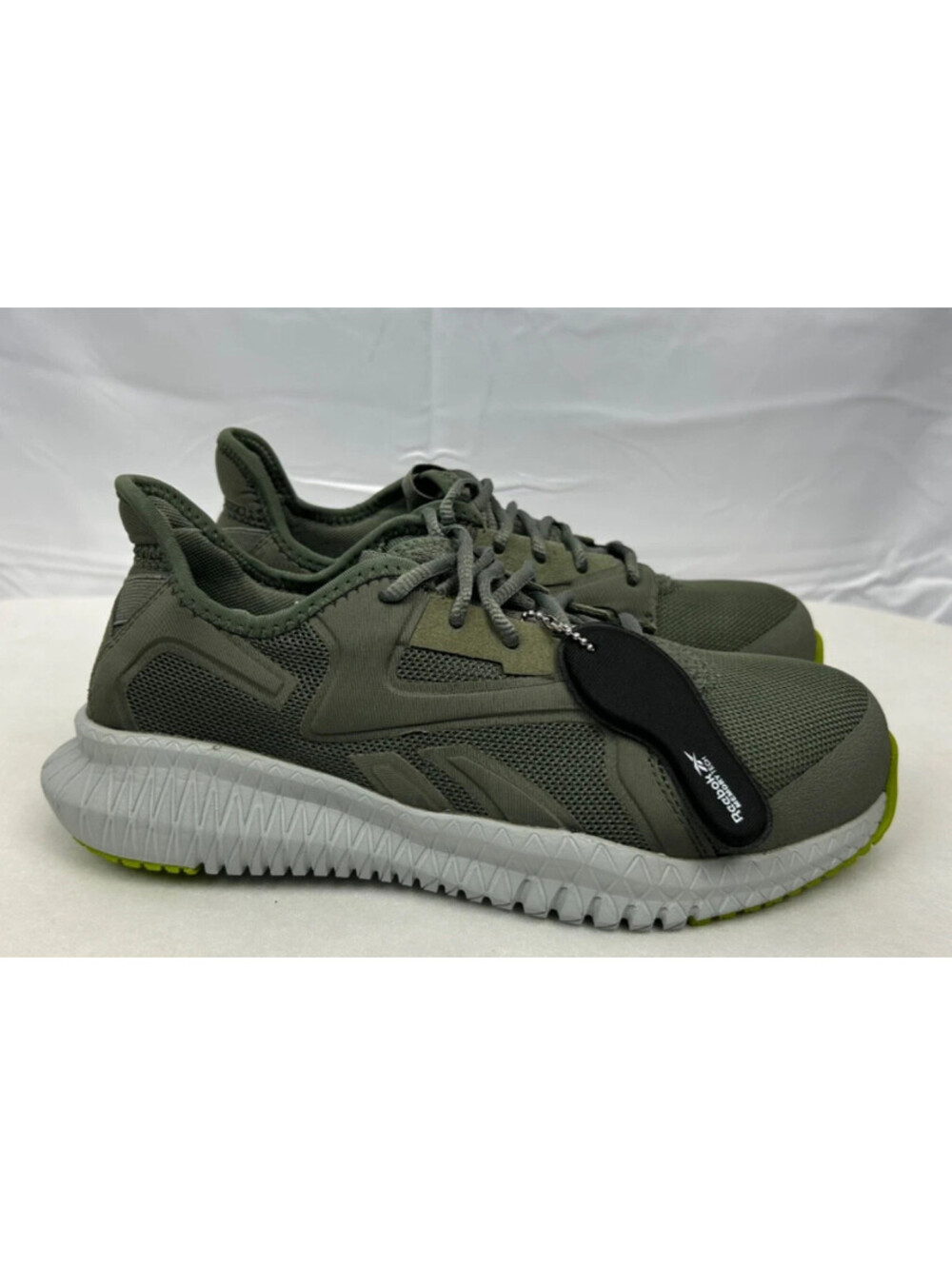 Reebok RB4063 Comp Safety Toe Work Men's Sneakers Size 7 M Olive